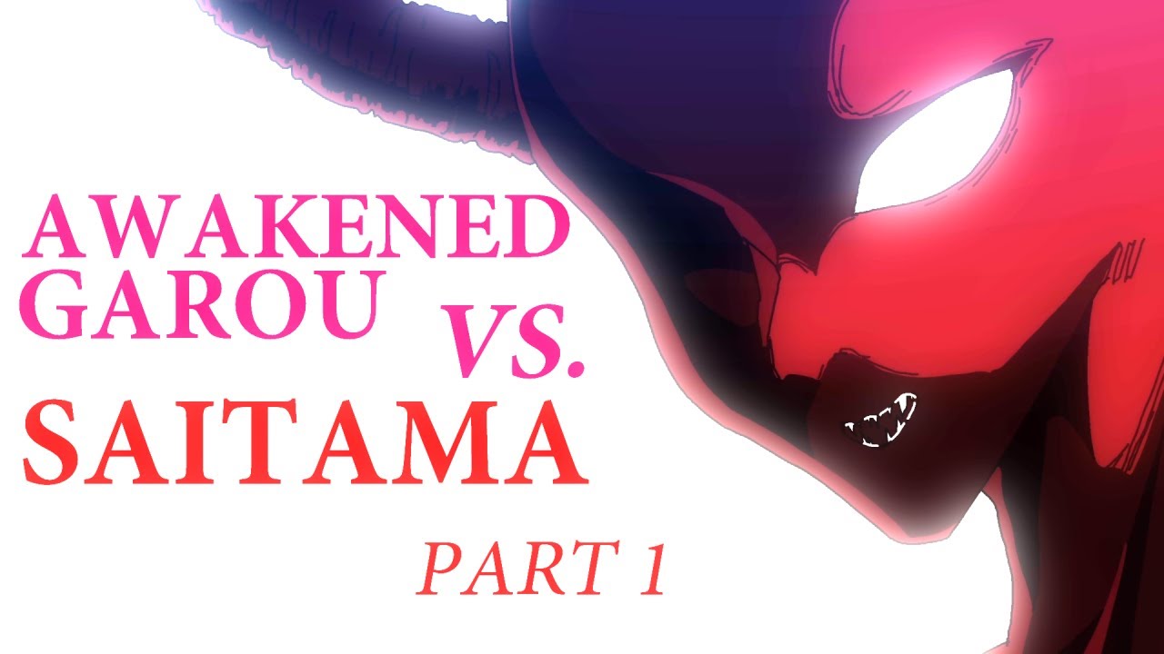 One Punch Man: Awakened Garou vs Saitama Part 1 (webcomic)