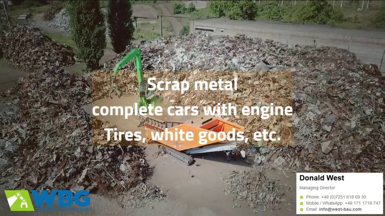 Arjes 1500 Metal Shredder for sale