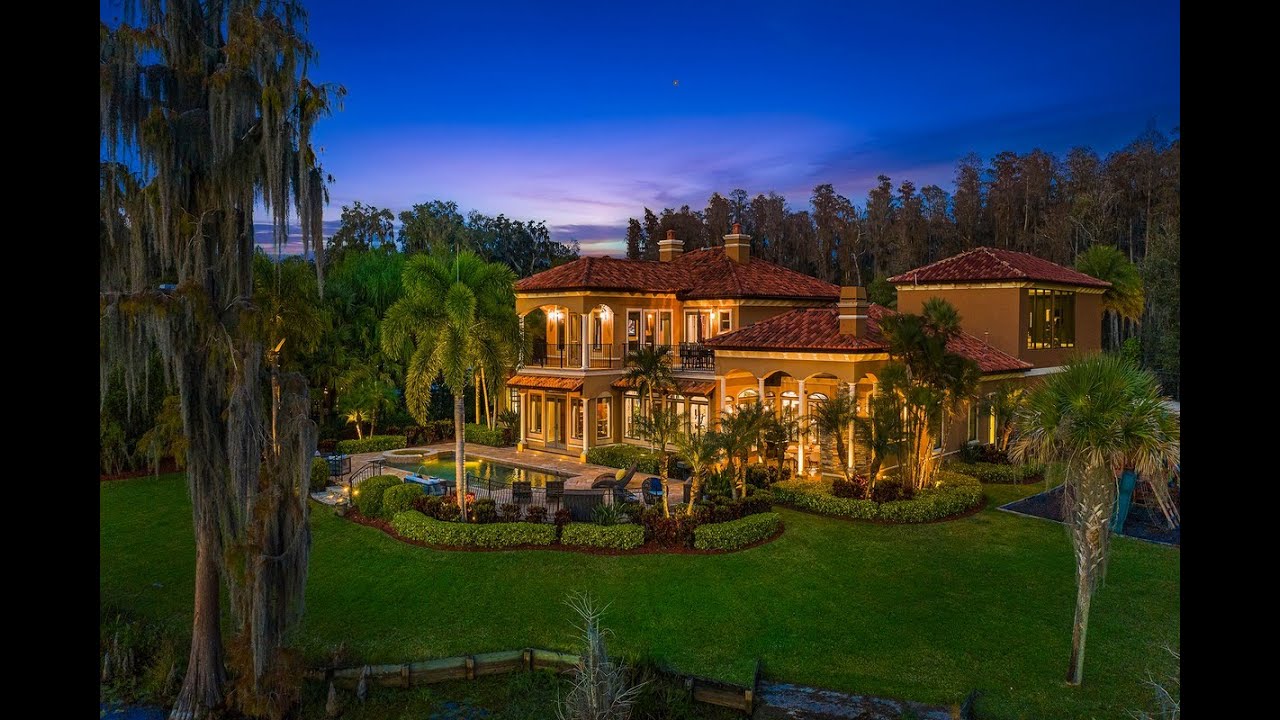 Spectacular Private Lakefront Estate in Lutz, Florida | Sotheby's International Realty