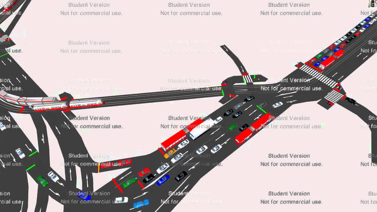 Simulácia križovatky SAV