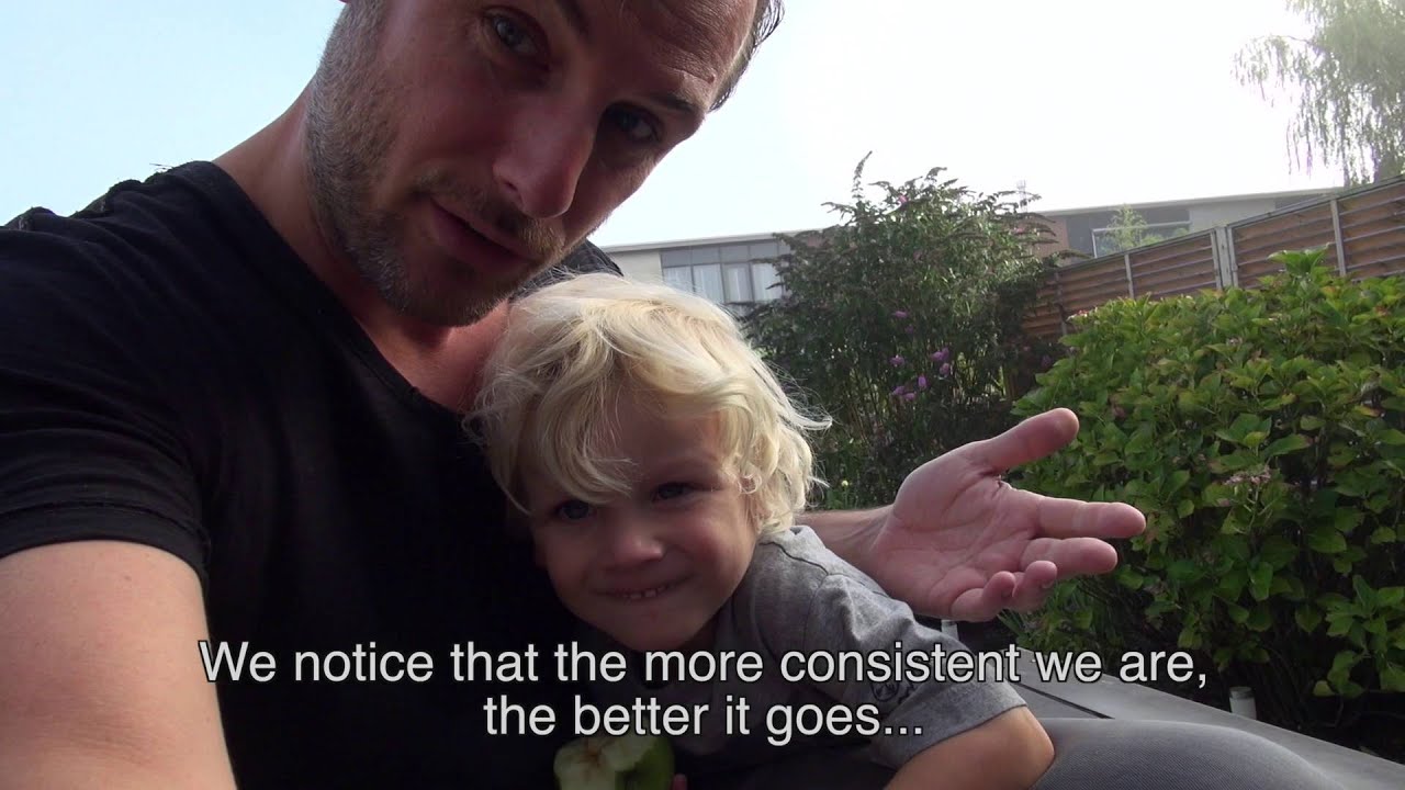 papa vlog (daddy blog) tom wordt zindelijk (potty training tom)
