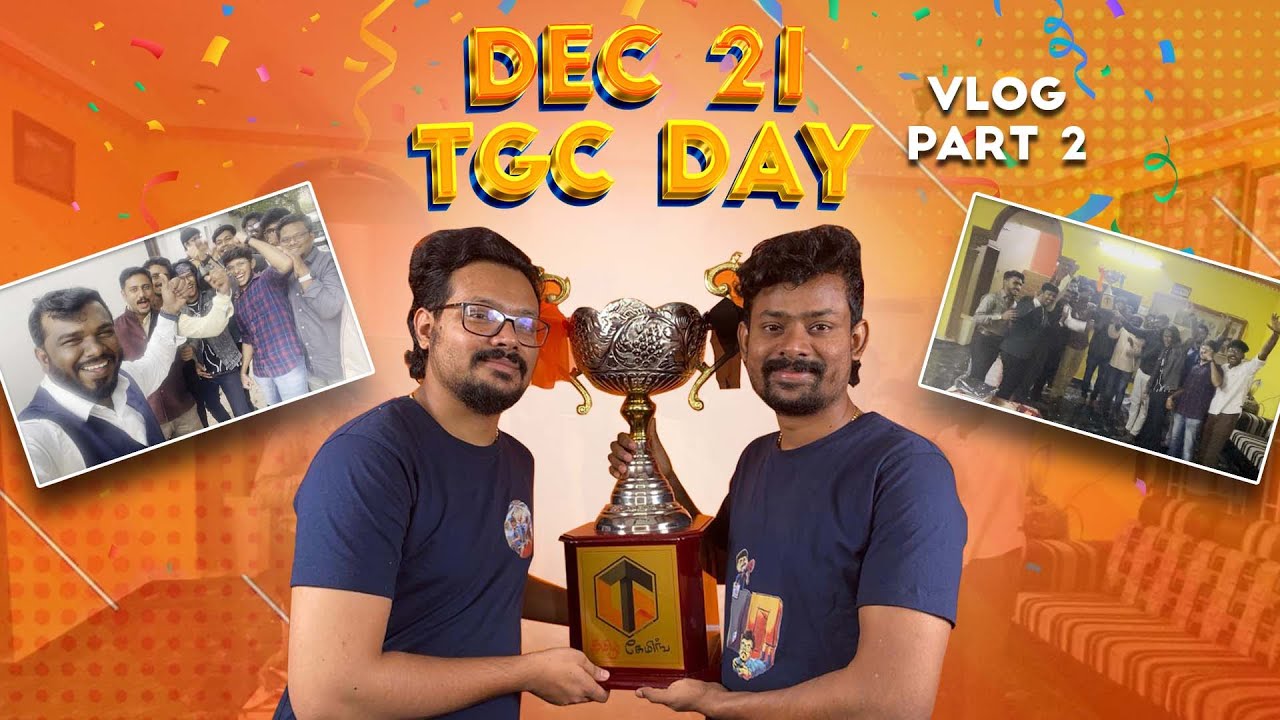 We Surprised Tamil Gaming With A Award 🥇 | TGC DAY | Part 2 Lolgamer Tamil