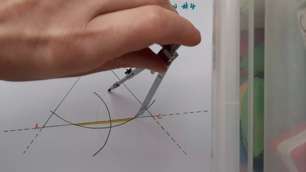 Construction #22 - Orthocentre of a Triangle