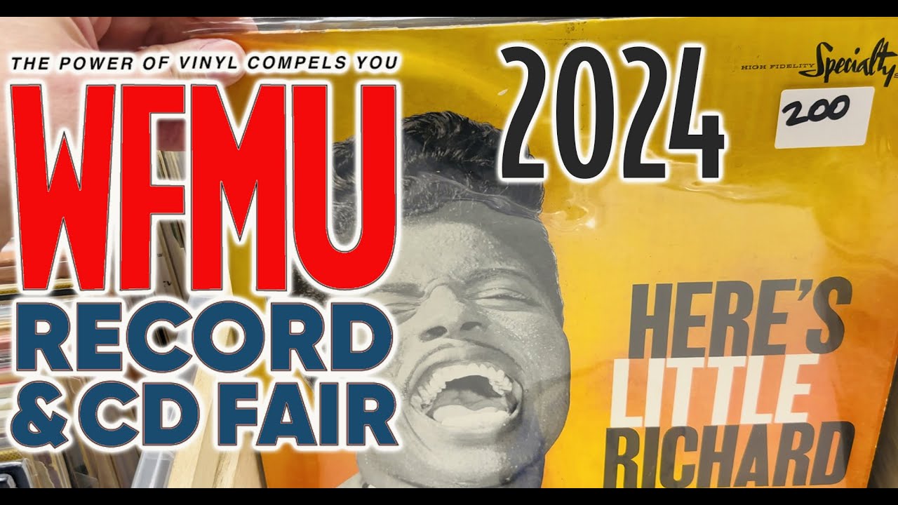 Ярмарка рекордов WFMU 2024 в Нью-Йорке