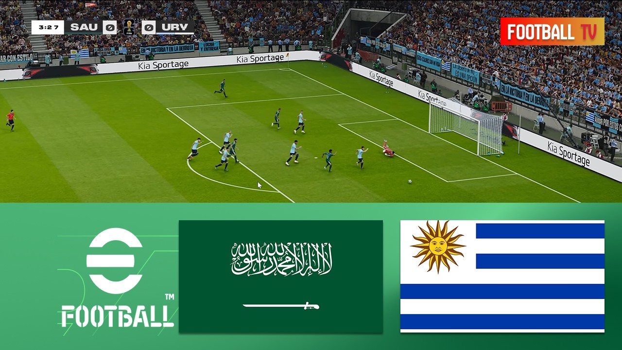 SAUDI ARABIA vs URUGUAY - FIFA World Cup 2026 | Full Match All Goals