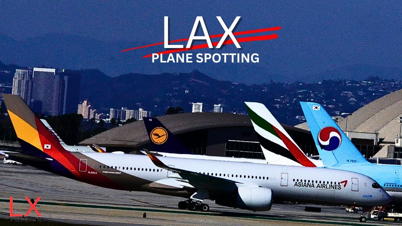 LAX | Plane Spotting | Air Bus 380 #aviation #airport 2/13/24