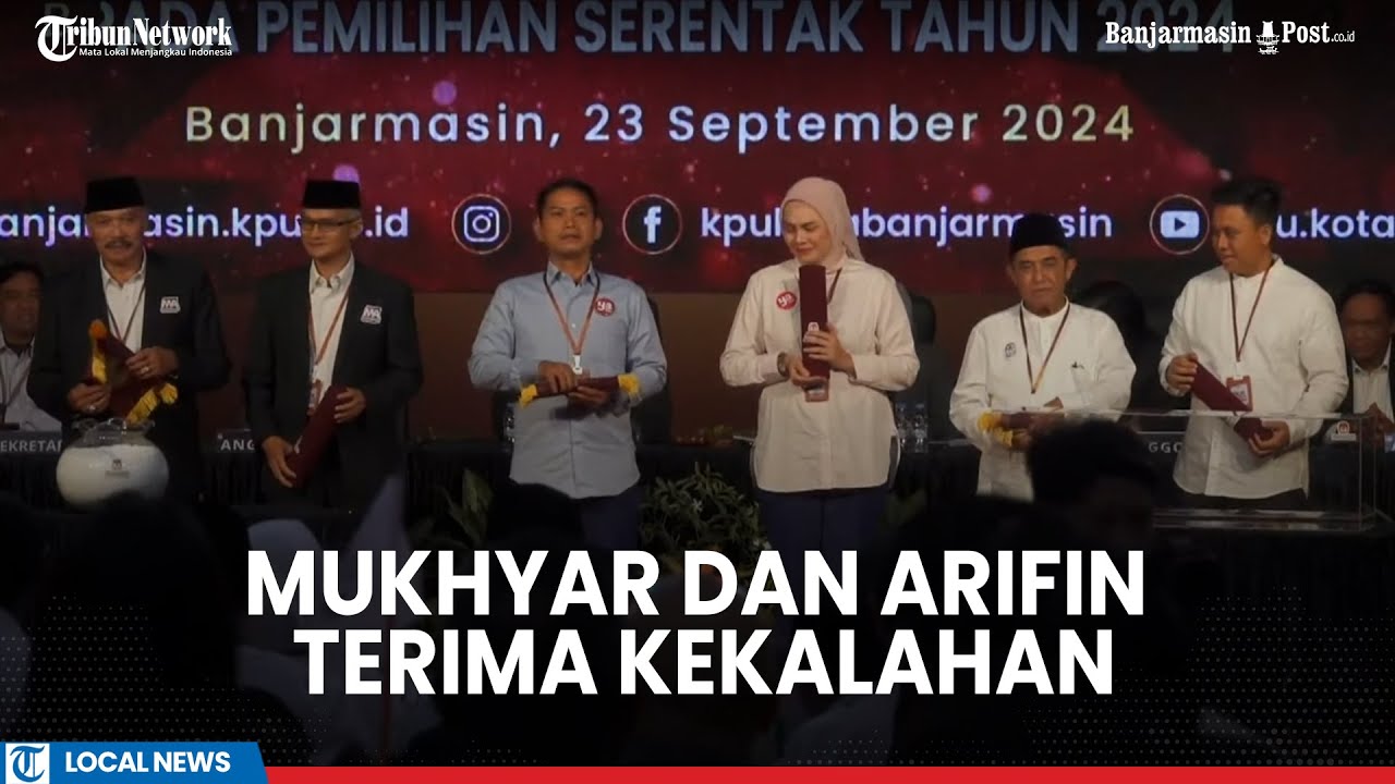 Respon Calon Wali Kota Banjarmasin Usai Hitung Cepat Pilkada 2024, Dua Paslon Akui Kekalahan