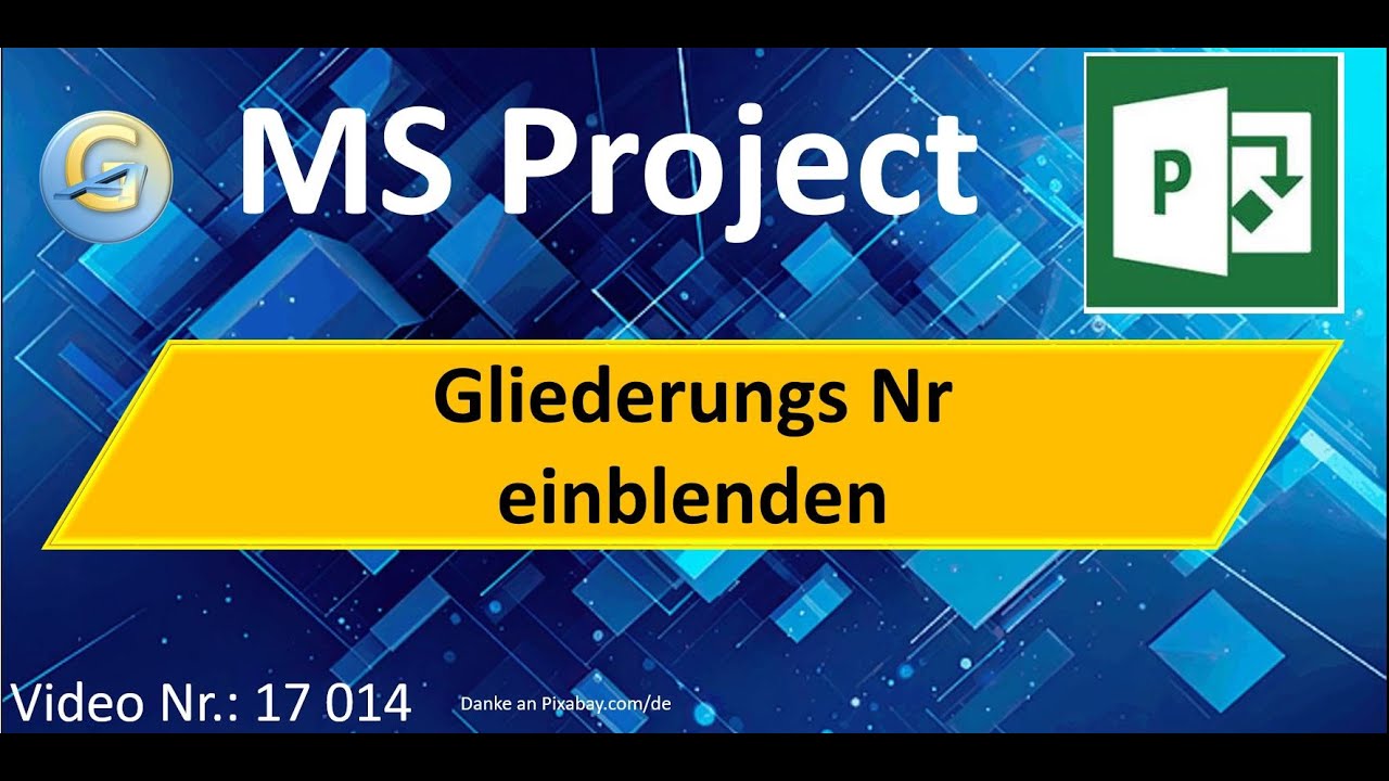 How to display the outline number in #MSProject? #tips 17014 #howto #tutorial #project #ganster