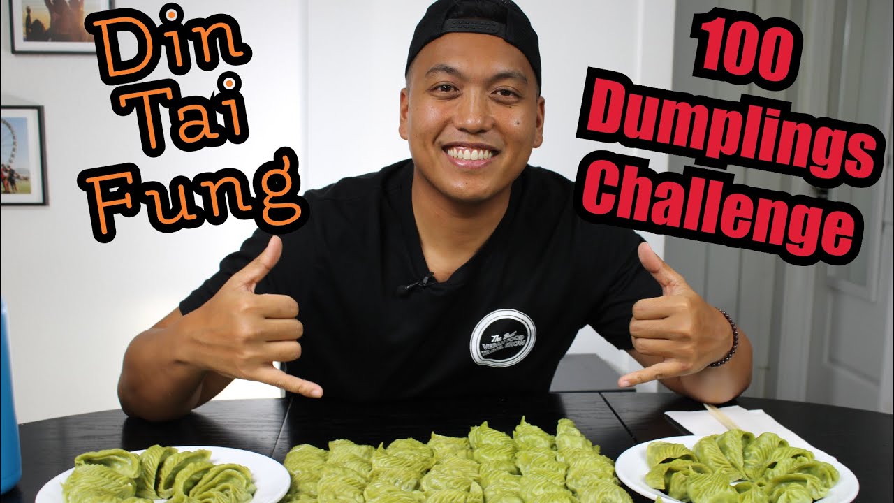 100 Vegan Dumplings Challenge! - Din Tai Fung Taiwanese Restaurant
