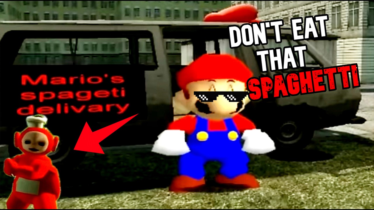 THIS SHOULD BE LIIEGAL... [ R64: MARIO'S SPAGETI DELIVARY REACTION ]