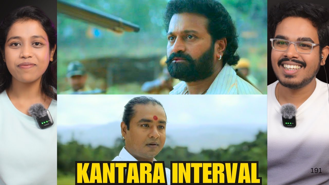 Kantara Interval Scene REACTION | Rishab Shetty | Sapthami G | Vijay Kiragandur