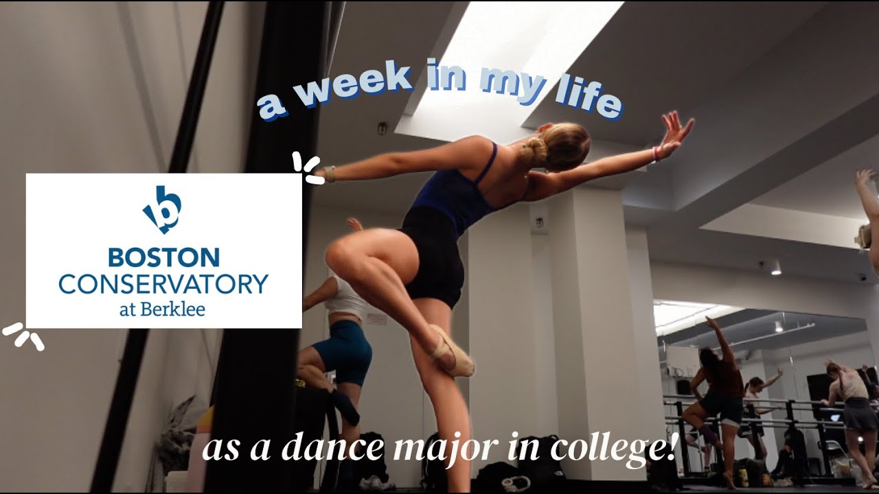 a week in my life as a dance major at the boston conservatory!