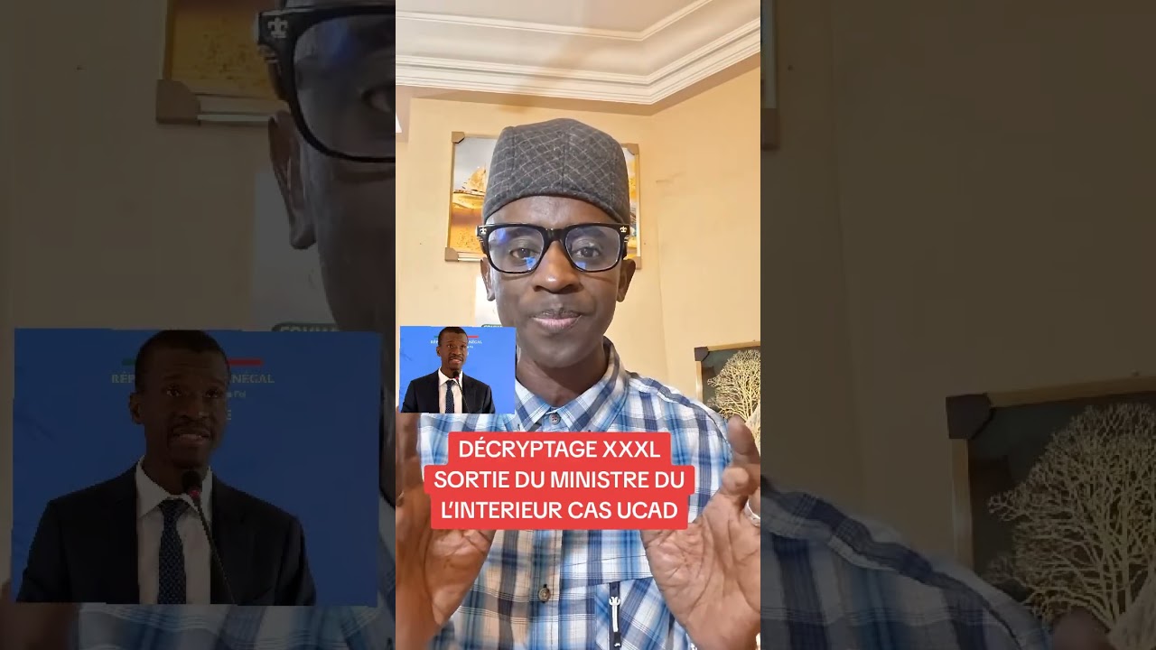 UCAD COMMANDO BAYE ATTAQUE MINISTRE DE L’INTÉRIEUR  TA SORTIE  AMOUL...