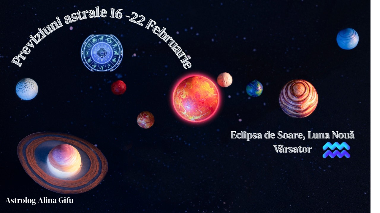 Previziuni astrale16 - 22 Februarie - Începutul marilor schimbări - Conjunctia Saturn-Neptun Berbec♈