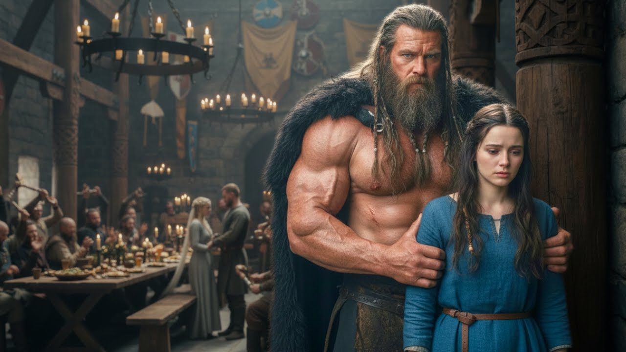 Maiden Stood Alone at Wedding Ceremony — Until Giant Viking Whispered 