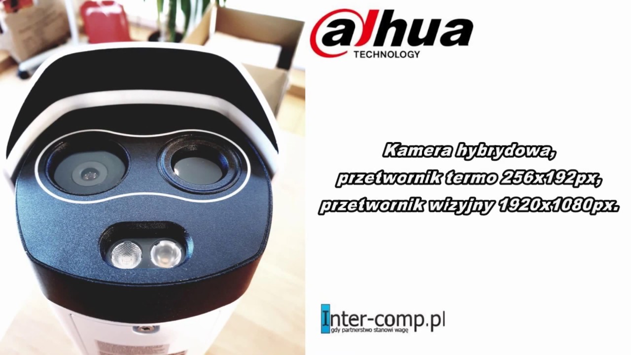 Dahua TPC-BF2221-TB7F8 - prezentacja kamery termowizyjnej z pomiarem temperatury - www.kamery-ip.com