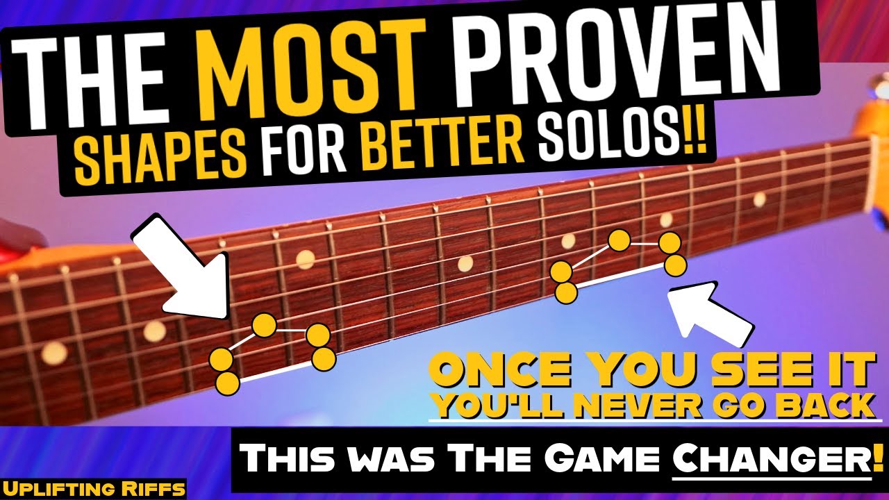 2 Must-Learn Shapes Every Guitarist Should Know for MELODIC SOLOS (+ Bonus Notes & Tricks!)
