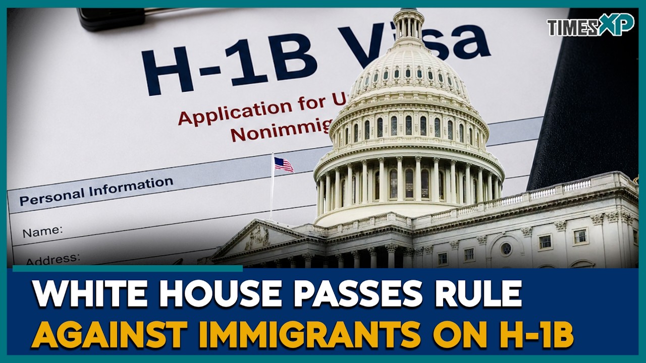 White House Targets H-1B Workers: 60-Day Grace Period at Risk | U.S Immigration | Indians In U.S