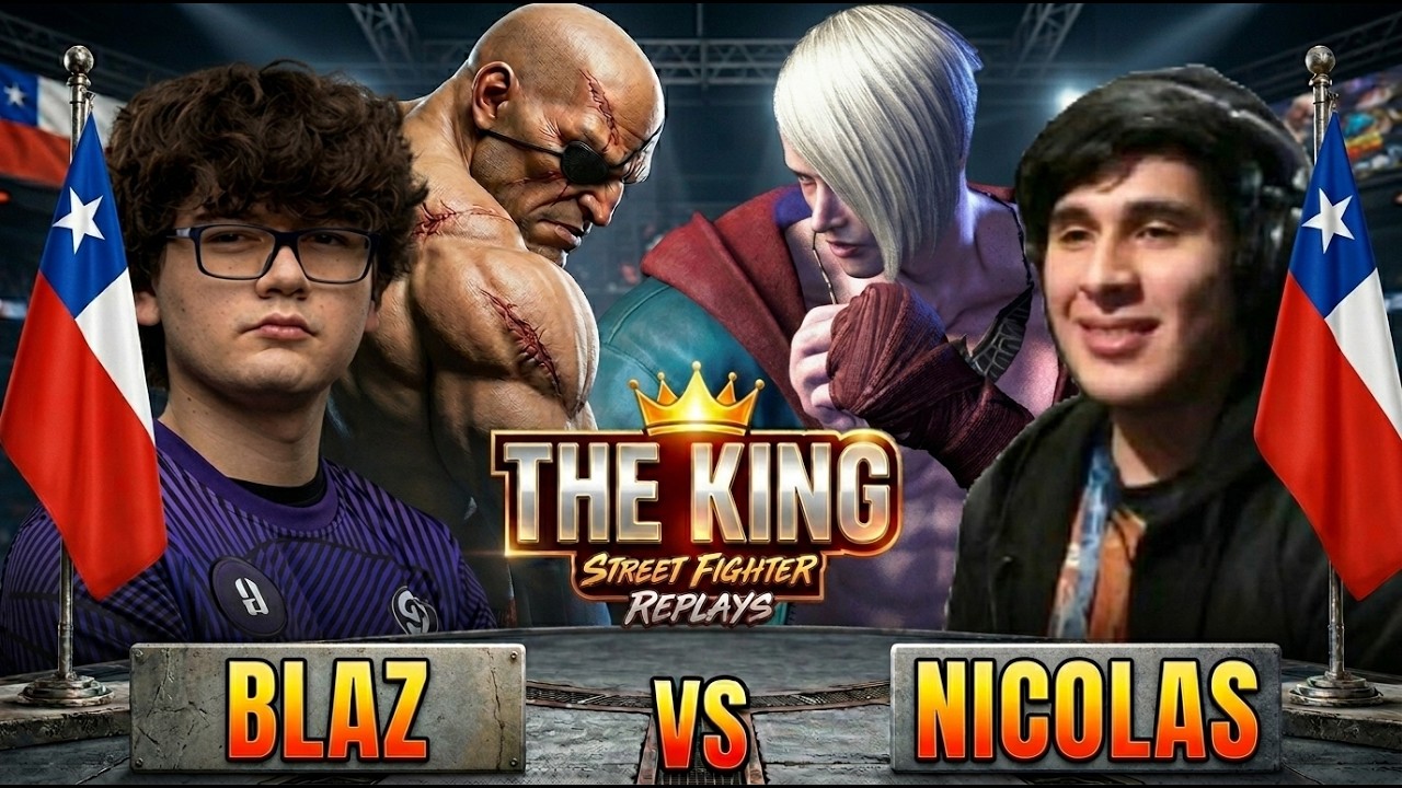 SF6  ▰ BLAZ (Sagat) vs NICOLAS (Ed) INSANE MATCH ▰ Street Fighter 6
