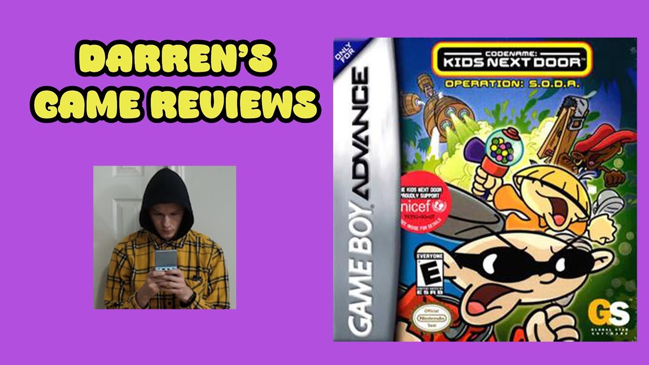 Codename: Kids Next Door - Operation S.O.D.A. (GBA) | Darren's Game Reviews
