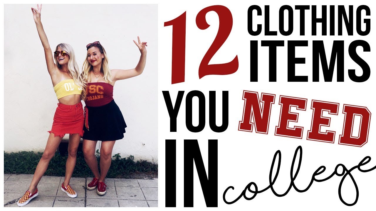 12 College Wardrobe Essentials You NEED | Tasha Farsaci