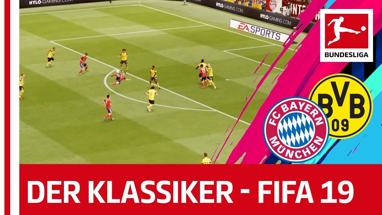 FC Bayern M&uuml;nchen vs. Borussia Dortmund - FIFA 19 Prediction With EA Sports