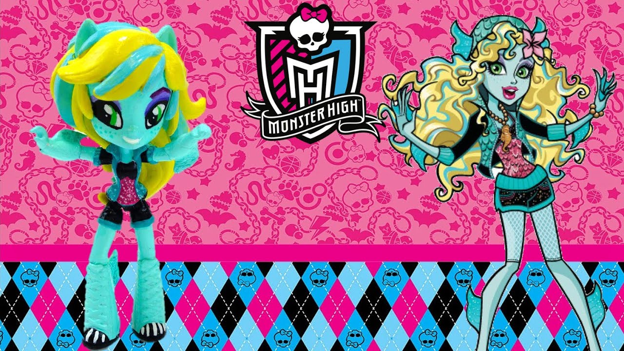 New Custom Monster High Laguna Blue Doll From My Little Pony Equestria Girl Tutorial