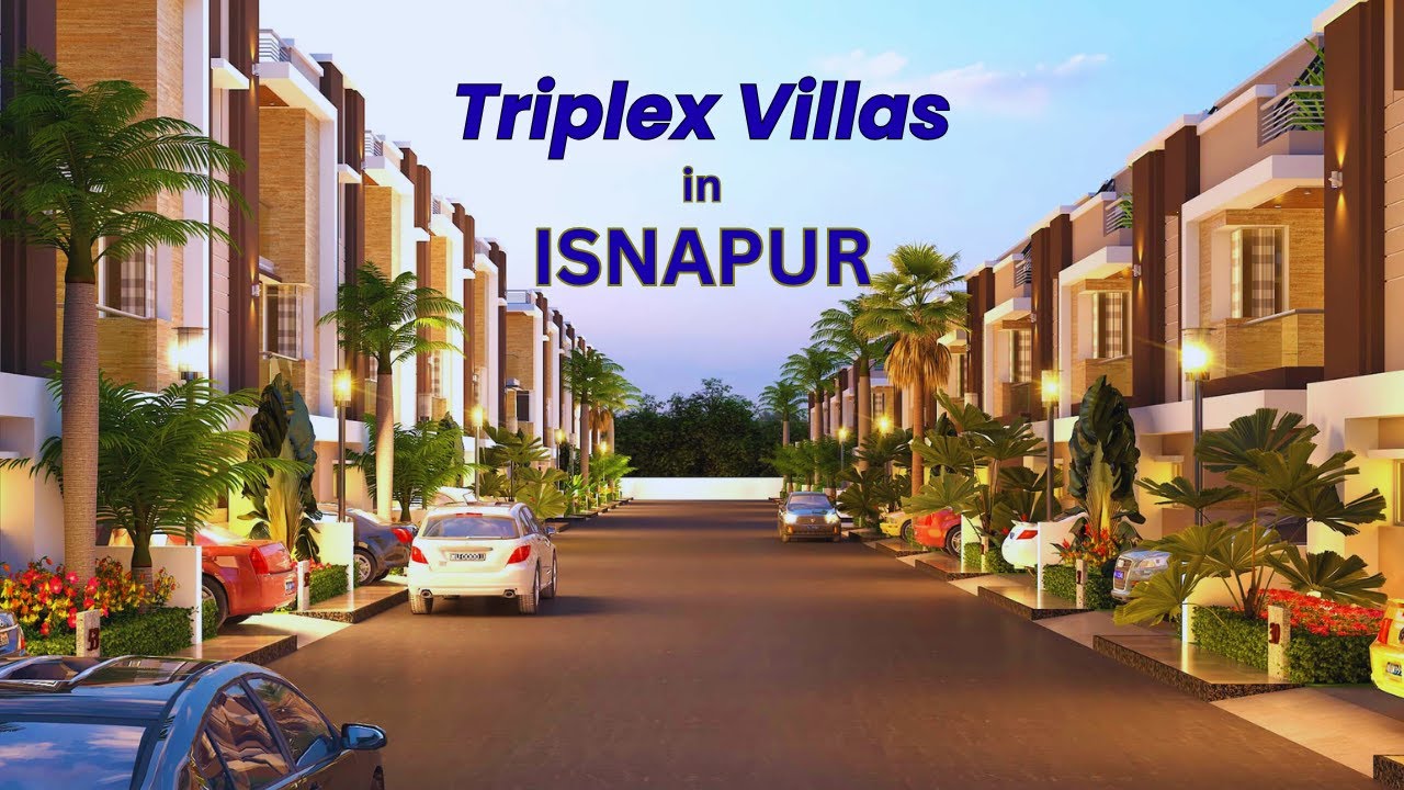 Triplex 4BHK Villas for Sale in Isnapur | Hyderabad Real Estate #hyderabadrealestate