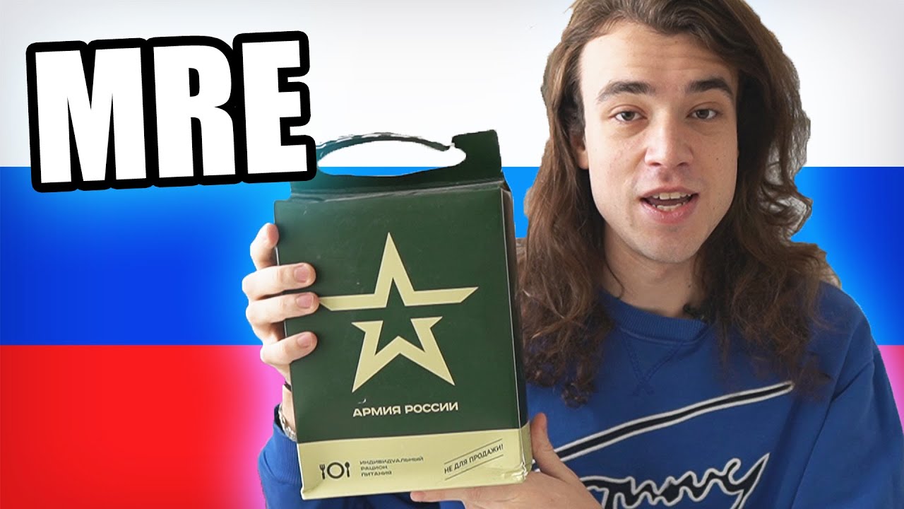 Russian Tries Russian Military Food (MRE)