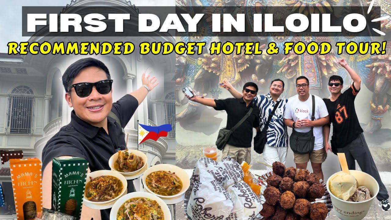 FIRST DAY in ILOILO! 🇵🇭 Budget-Friendly Hotel ILOILO City + Ultimate Food Tour! | Wander J