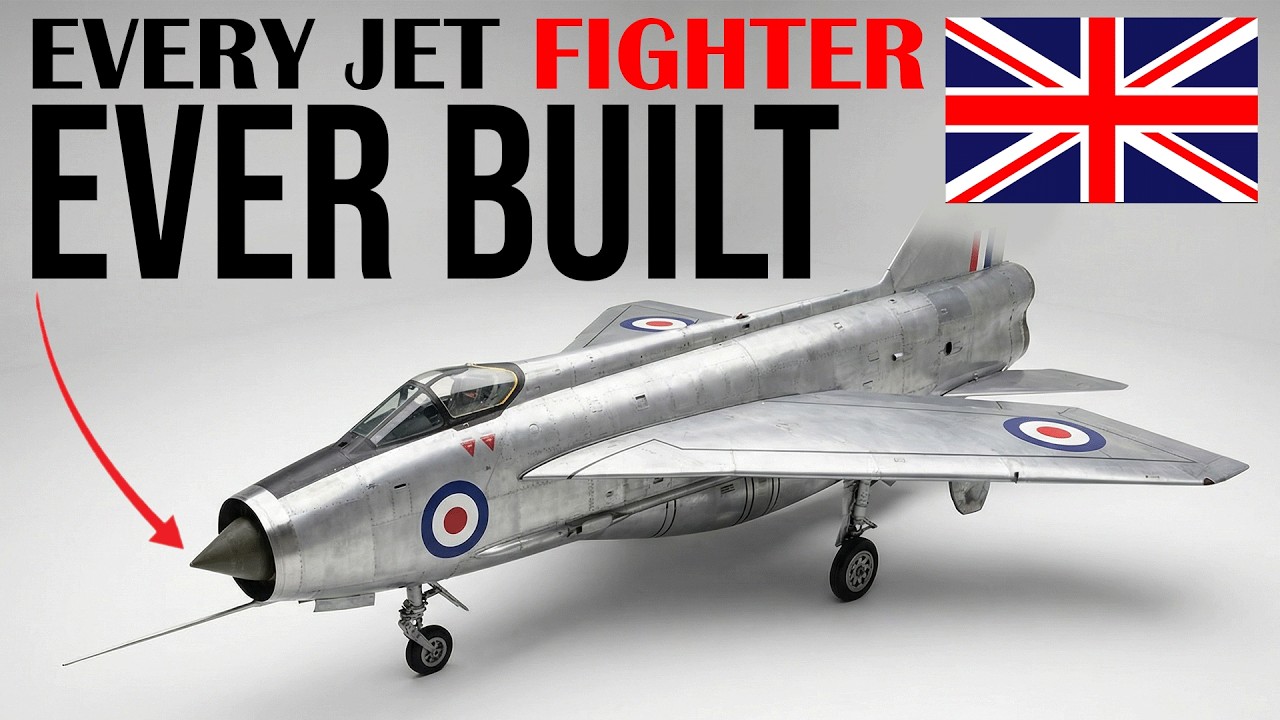 Every British Jet Fighter Ever Built