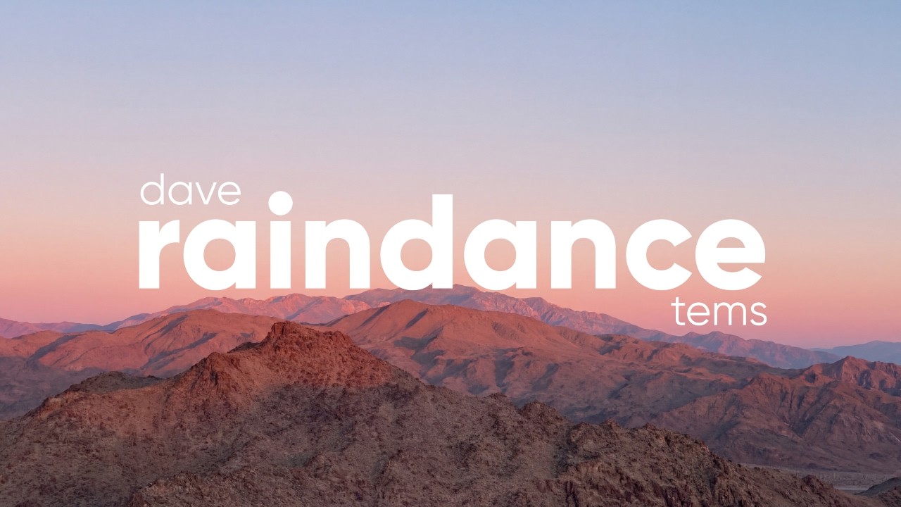 Raindance - Dave ft. Tems (Cover) | The Otherdays Official Lyrics Video