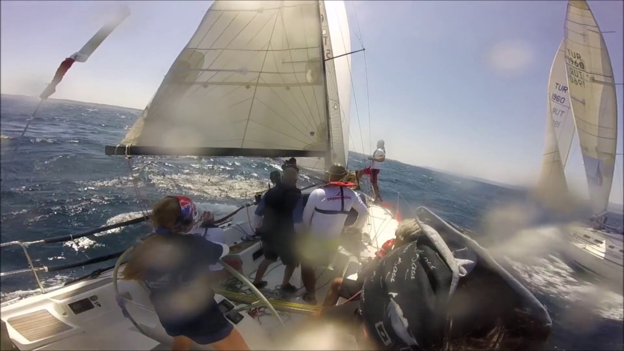 Ladies First Sailing Team Arkas Egeanlink Regatta First 40.7 Board To Board
