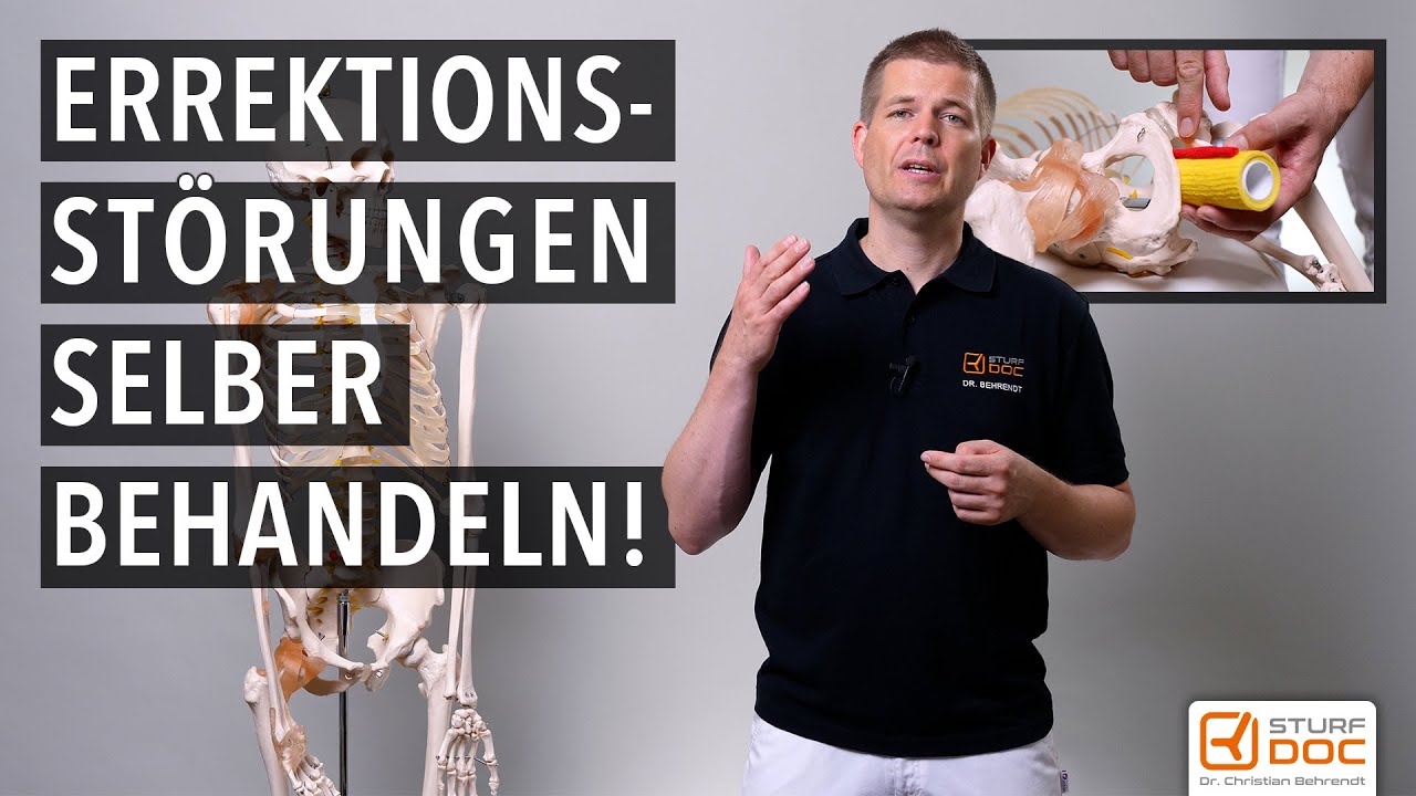 Muskuläre Ursachen von Hodenschmerzen, Penisschmerzen und Erektionsstörungen selber behandeln!
