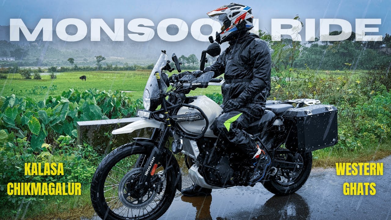 What I LEARNED Riding My Himalayan 450 in Rain | Kalasa Monsoon Ride