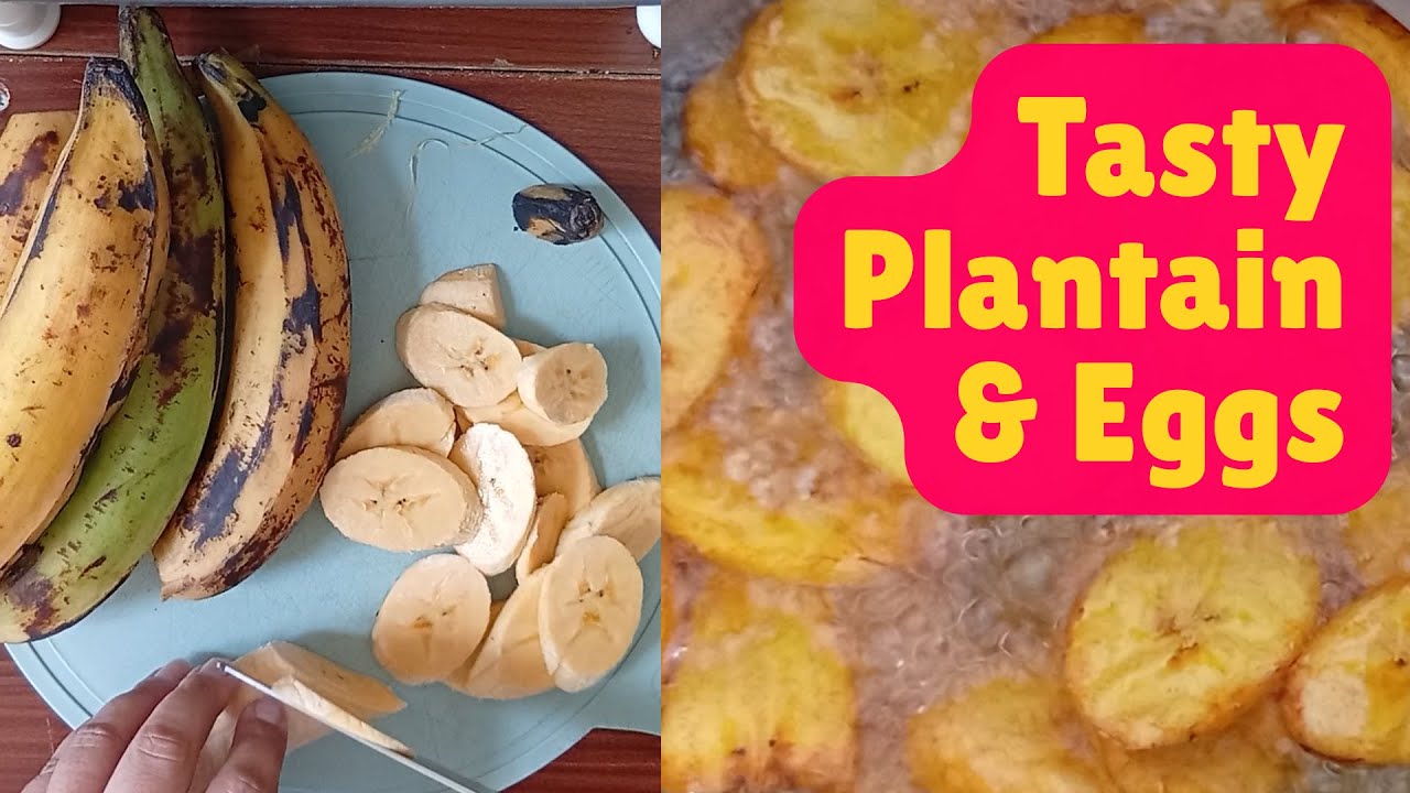 Fried Plantain & Scrambled Eggs Recipe (Quick & Easy)