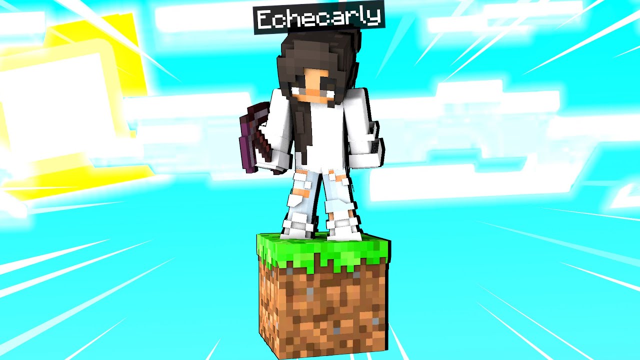 SOPRAVVIVO SU UN SOLO BLOCCO  - MINECRAFT ITA