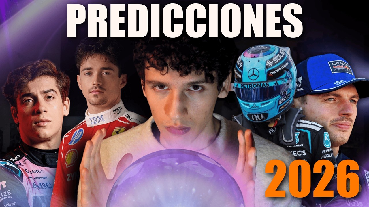mis PREDICCIONES de la FORMULA 1 2026 | Sr Eidrian