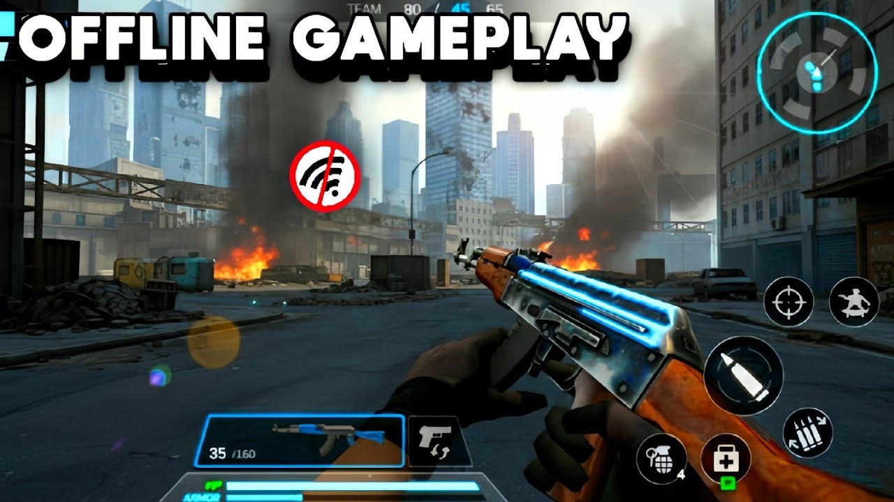 Offline FPS Strike Ops Arena Gameplay For Android, iOS Part 4