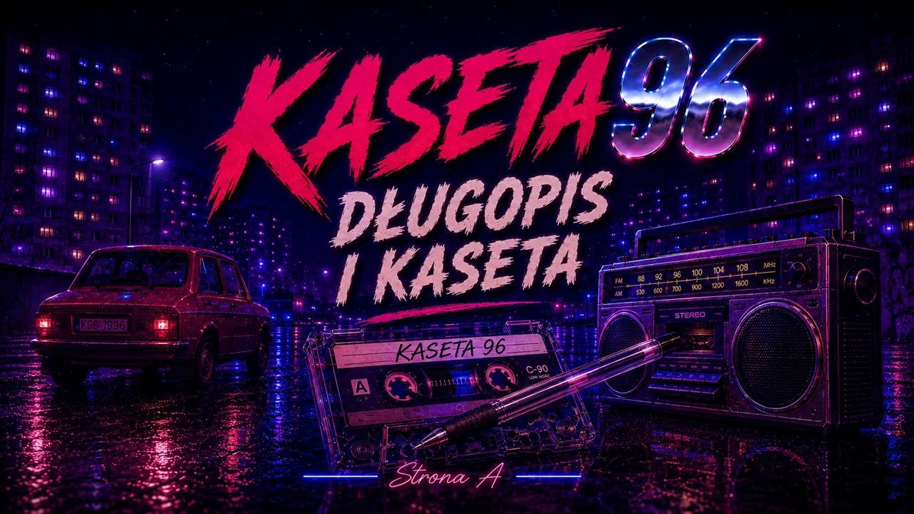 KASETA 96 &ndash; Długopis i kaseta | Old School Polish Rap 90s | Święty AI / RAVAI