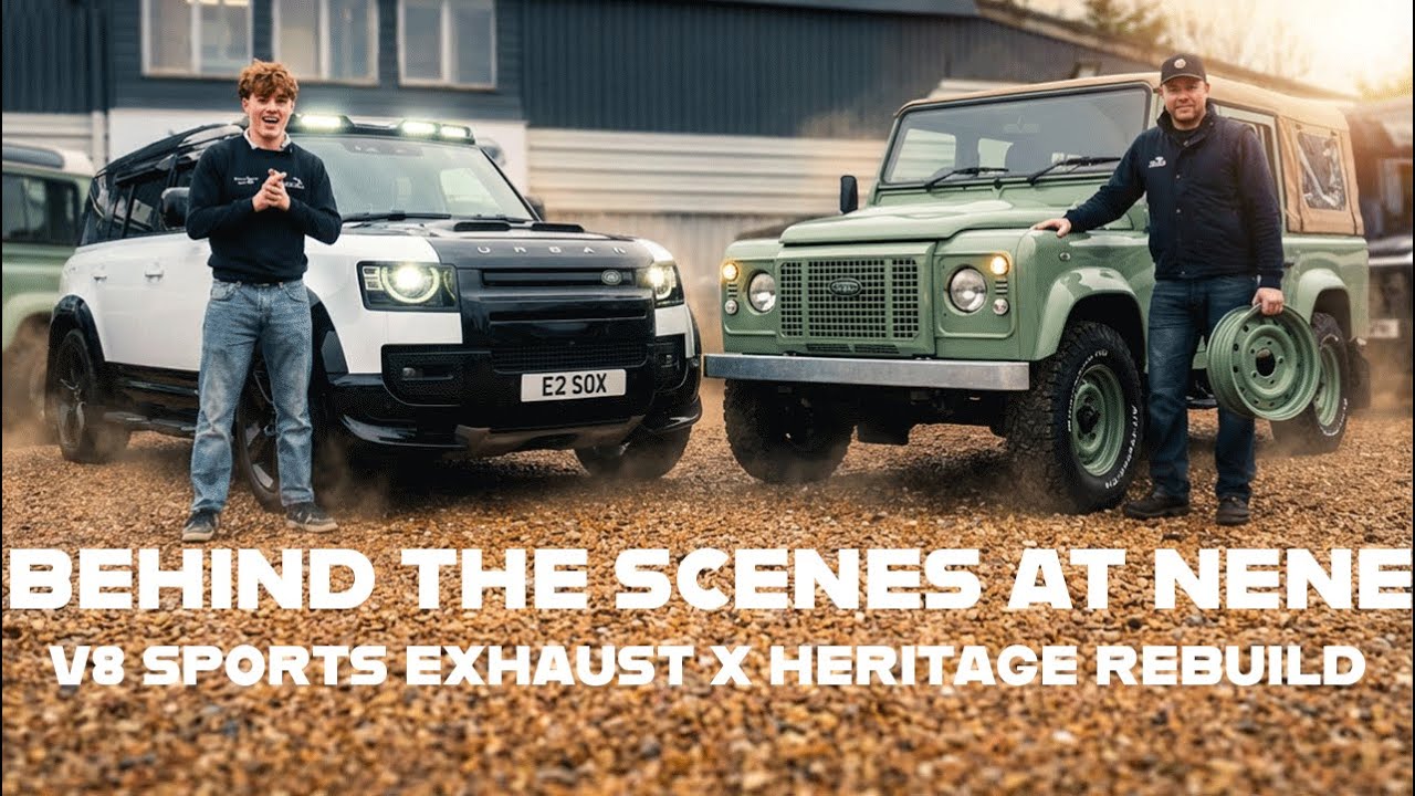 V8 SPORTS EXHAUST X FULL HERITAGE RESTORATION | BEHIND THE SCENES AT NENE