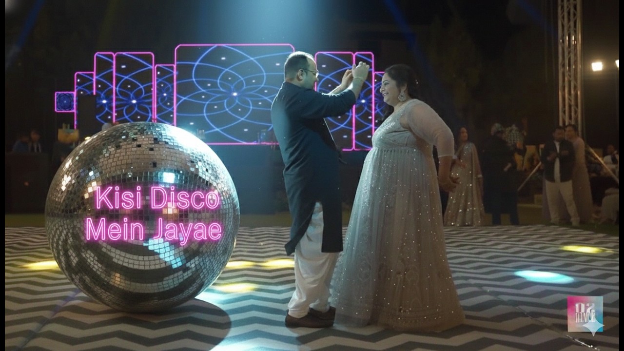 Bollywood Sangeet Dance  | Kisi Disco Mein Jaaye | O2 Dance Choreography