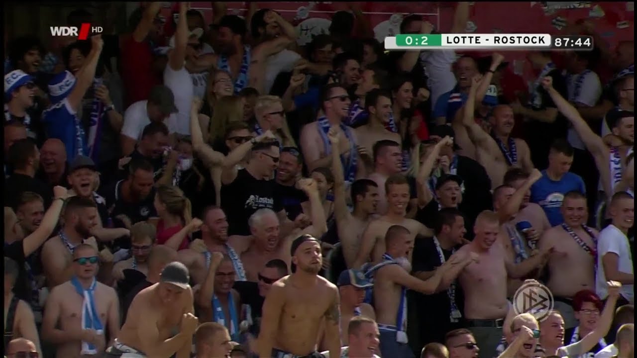 SF Lotte gegen Hansa Rostock - 1. Spieltag 17/18 - Tore