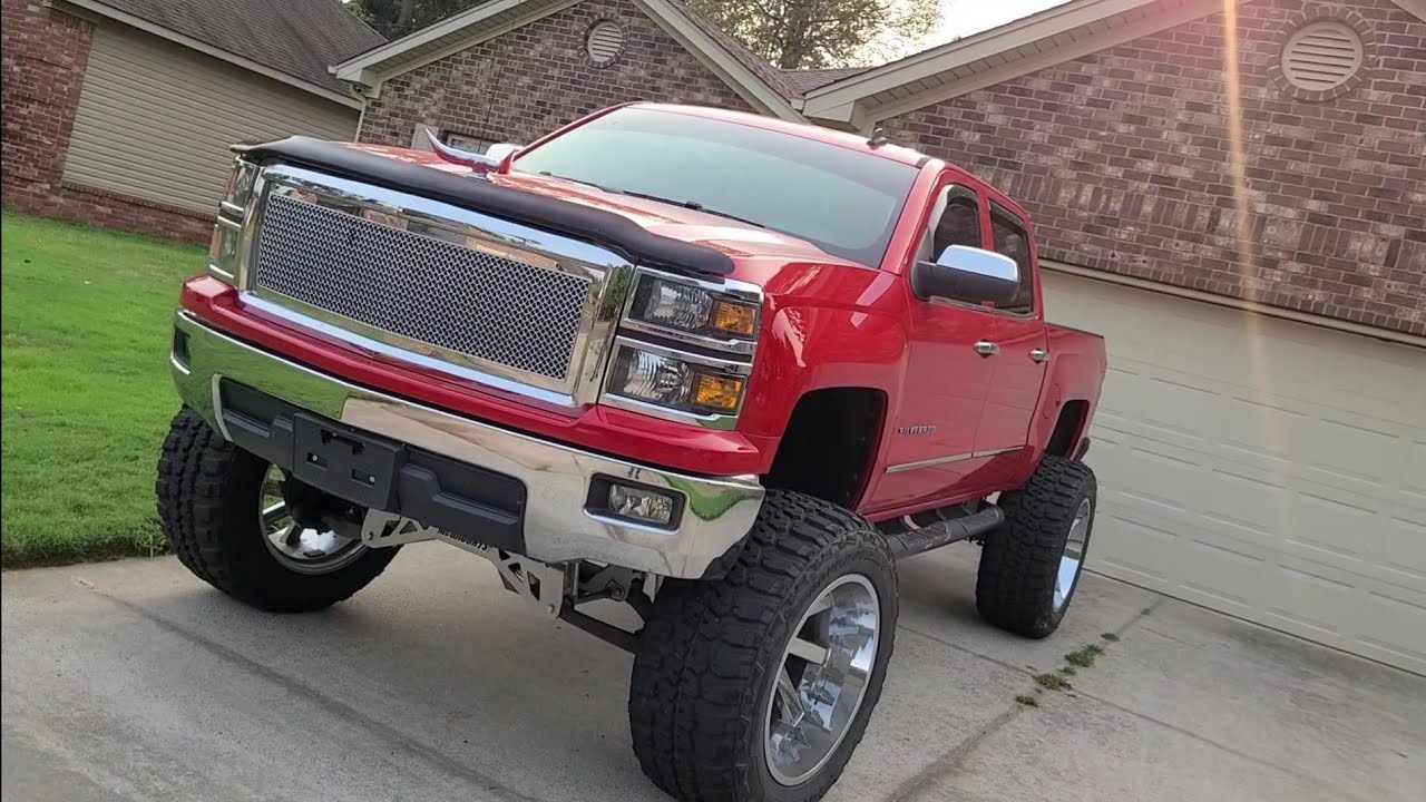 Chevy Silverado 1500 On 40s THE CHEAPEST WAY