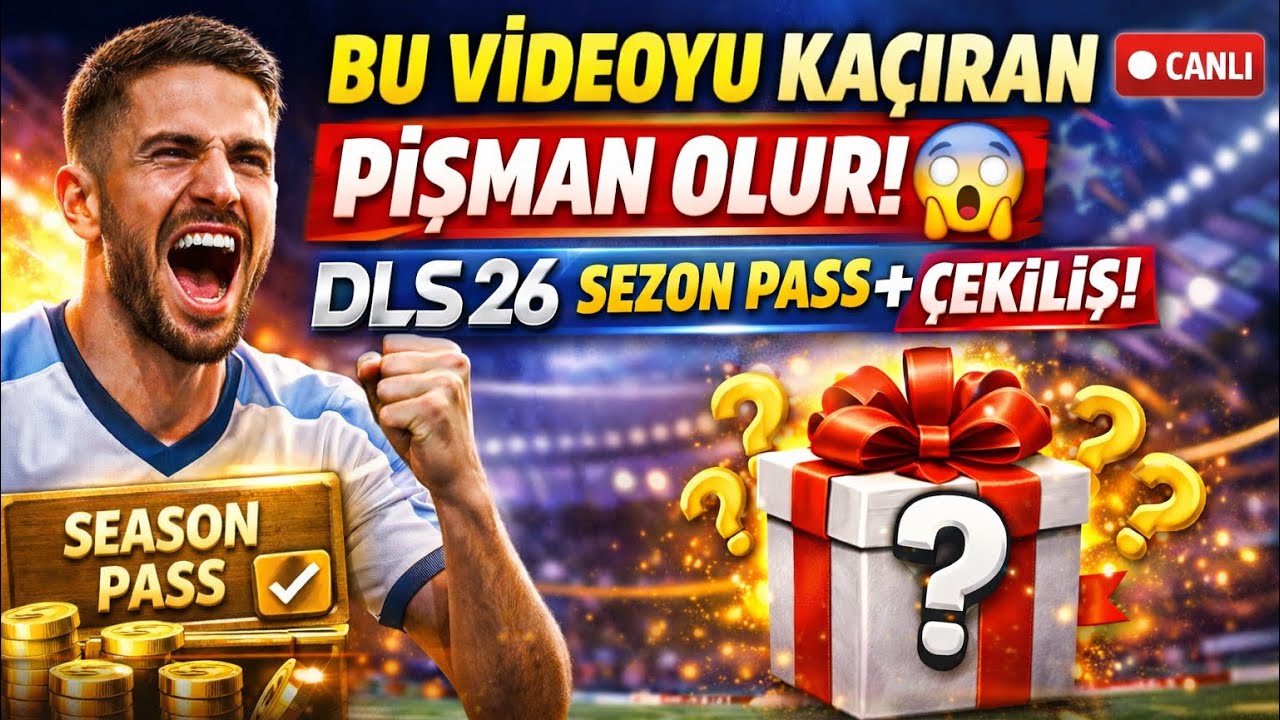 BU VİDEOYU KAÇIRAN PİŞMAN OLUR! 😱 DLS 26 SEZON PASS + ÇEKİLİŞ 