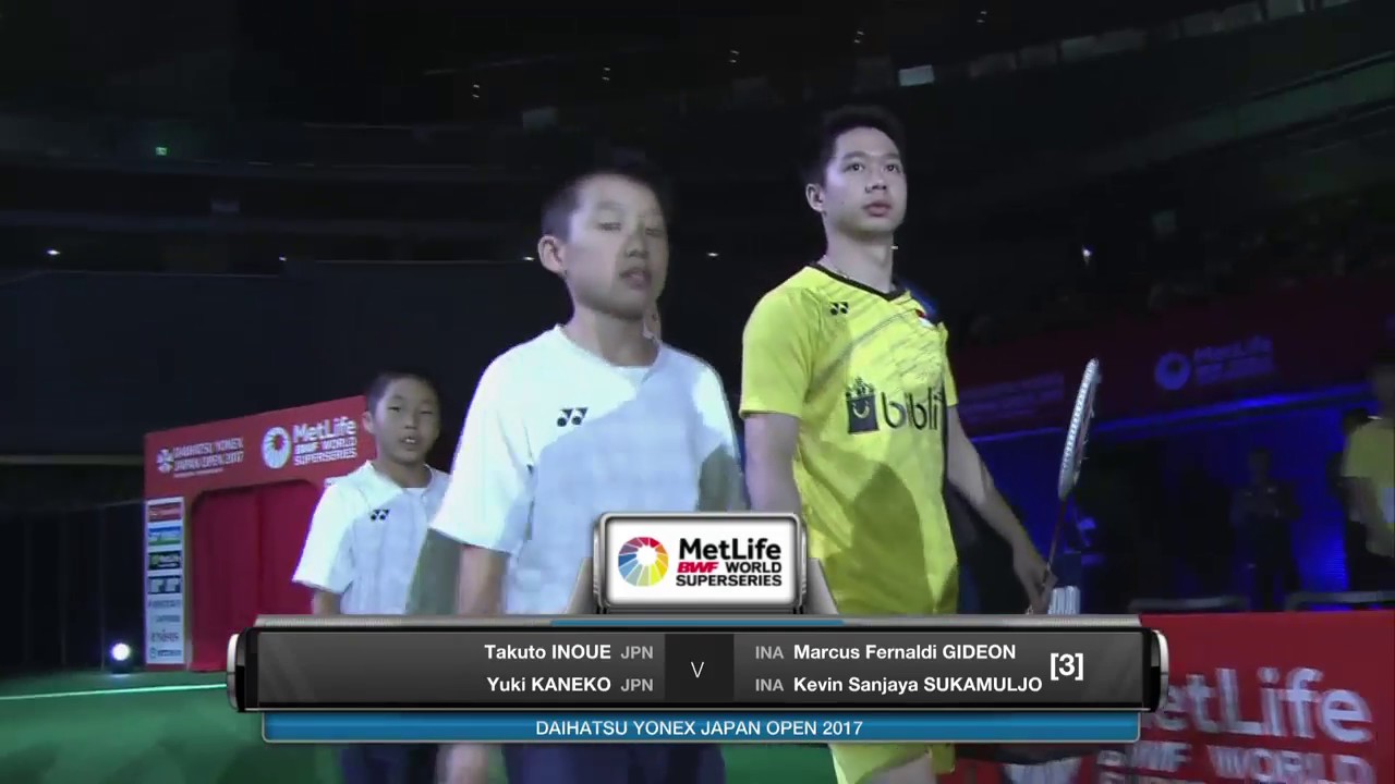 Daihatsu Yonex Japan Open 2017 | Badminton F M2-MD | Ino/Kan vs Gid/Suk