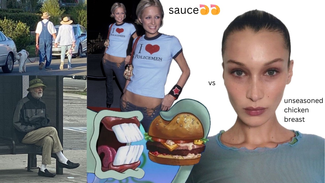 a good outfit *vs* an outfit with SauCE