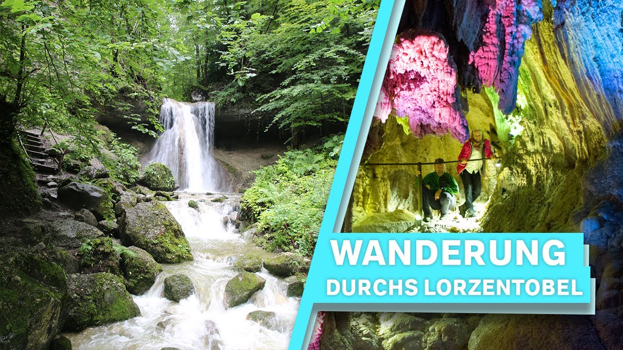 Schlechtwetterwanderungen durchs Lorzentobel und Höllgrotten