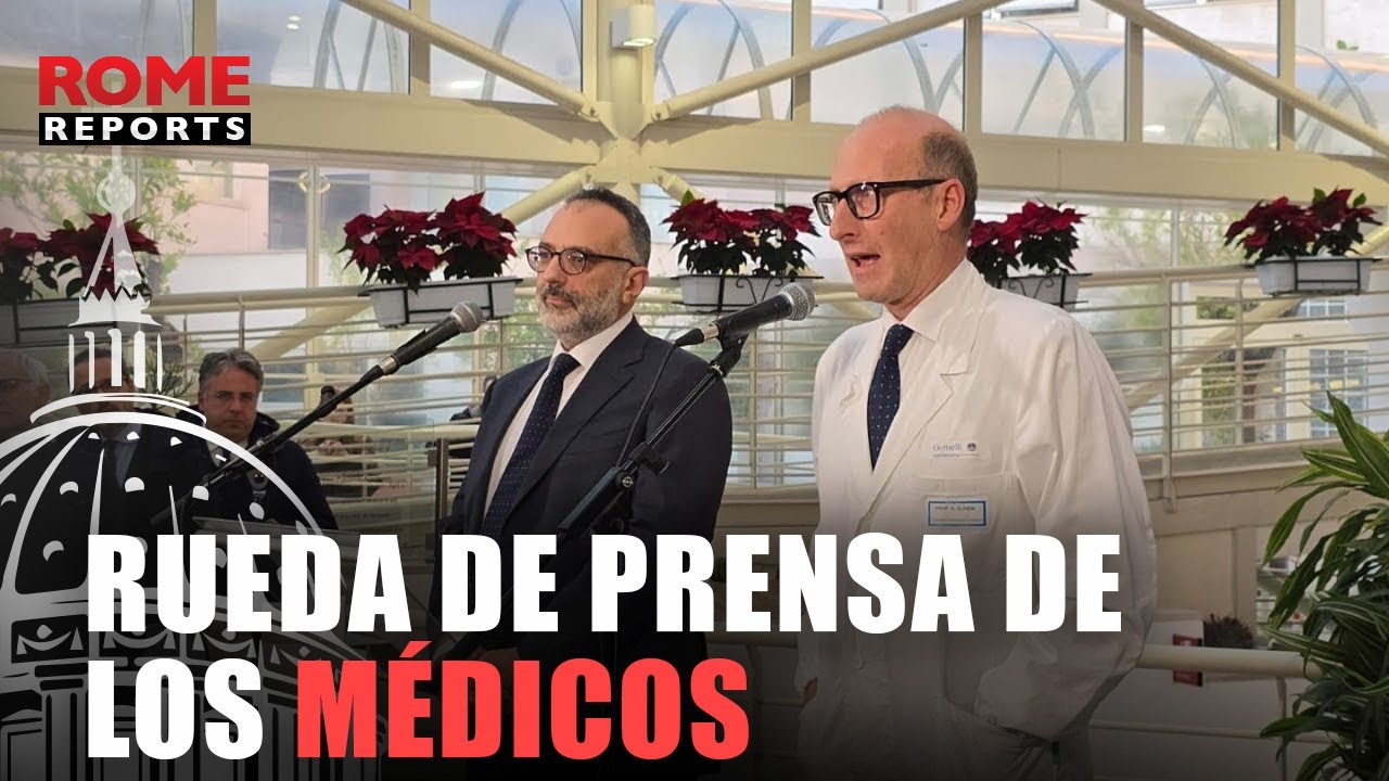 RESUMEN de la rueda de prensa de los médicos del papa Francisco