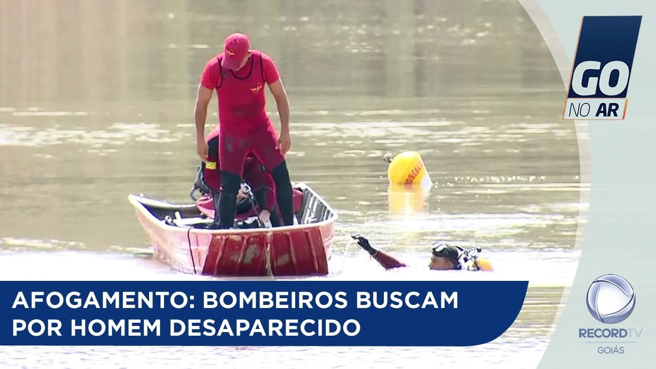AFOGAMENTO: BOMBEIROS BUSCAM POR HOMEM DESAPARECIDO
